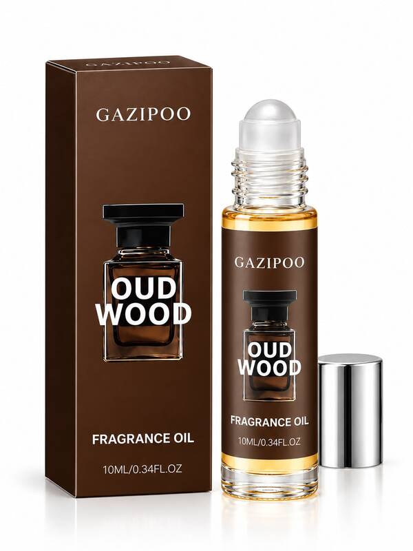 10-20ml OUD WOOD Elegant Perfume Oil - Women's EDP, Alcohol-Free Fragrance, 10ml Long-Lasting Fresh Scent, Oriental Floral Notes