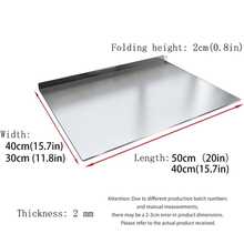 1pc Stainless Steel Cutting Board, Durable And Mold-Resistant, Essential Kitchen Tool For Home Cooks And Cooking Enthusiasts. Suitable For Cutting Meat, Cheese, Bread, Vegetables And Fruits, Also A Great Home Gift - Silver - View 2