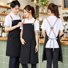 1pc Canvas Apron With Pockets - Split Skirt Design, Easy To Move, Suitable For Restaurants, Cafes And Flower Shops - Multicolor - View 4
