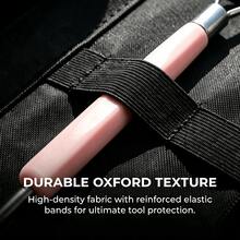 15Pcs Pottery Clay Tool Set With Portable Storage Bag, Plastic Clay Sculpting Knives & Multi-Functional Modeling Tools, DIY Handmade Ceramic Clay Carving Shaping Trimming Tools, Professional Pottery Supplies For Beginners, Kids & Pottery Enthusiasts - Pink - View 2