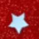 Wine Red With Stars