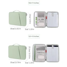 PANDA ND13 Tablet Storage Bag, 11-13 Inch Multi-Color Padded Portable Storage Bag, Waterproof Handheld Briefcase - View 3