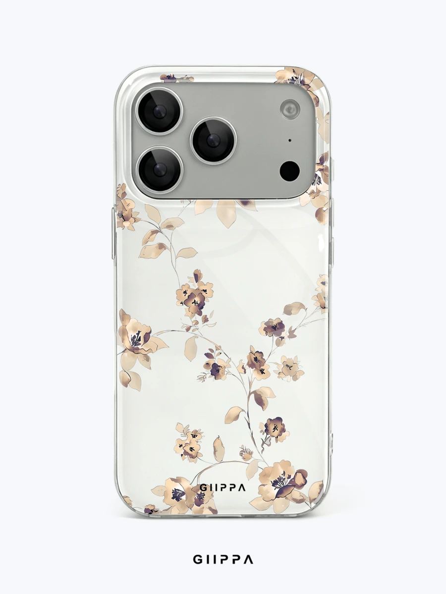 GIIPPA 1件花卉圖案設計手機殼,適用於Phone 17 Pro Max,相容於Phone 16 Pro Max、15 Pro Max、14 Pro Max,韓系高端時尚趣味手機殼,相容於11/12/13/14/15/16 Pro Max Plus,優雅設計適合男女使用,聖誕節、情人節、復活節、婚禮季和生日送給女友的完美禮物! - 黃色 - 查看 1