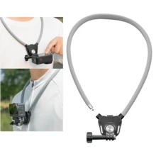 VeFly Flexible Neck Strap Holder Mount For 13 12 11 10 9 8 Osmo Action 6 5Pro 4 3 X5 X4 X3 Sports Camera Accessory - View 2