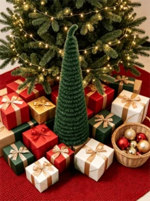 Christmas Trees - Dark Green - View 4