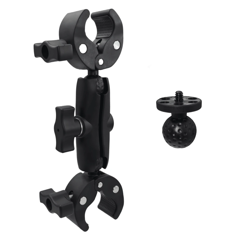 VeFly Super Crab Clamp Mount Double Side Clip For Motorcycle Bike X5 X4 X3 X2 Handlebar Action Camera Accessories