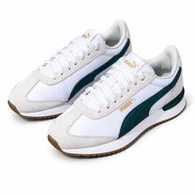 Puma Unisex Breathable Lightweight Low-Top Couple Shoes Shock-Absorbing R78 Sports Casual Shoes - White/Beige - View 7