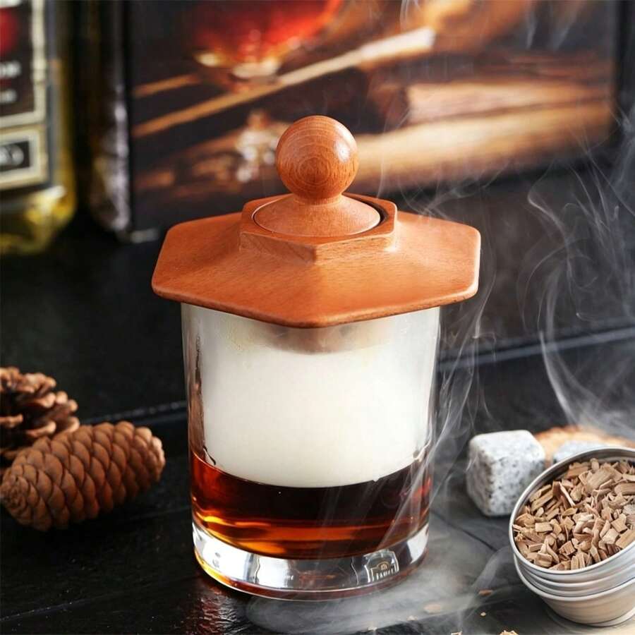مجموعة صندوق هدايا حامل البخور الخشبي، طقم التطهير الكامل، مثالي لتجمعات الأصدقاء، خيار هدية فاخر للرجال، هدية مثالية لحفلات العطلات - متعدد الألوان - مشاهدة 1