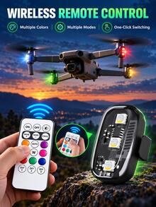 XF.Meraki 2/4pcs Motorcycle RGB LED Light Strip With Remote Control, 150mah, USB Powered Multi-Color Chassis Ambient Light Kit, Color Changing Decorative Lighting For Night Riding, Motorcycle Engine, Frame And Body Decoration - A - View 6