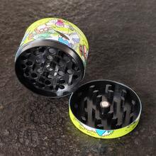 New Cartoon Woodpecker Pattern Grinder, 4-Layer Zinc Alloy Metal Grinder - Essential Tool For Hand-Rolling, Smoking Accessories, Great Gift For Smokers - Green - View 4