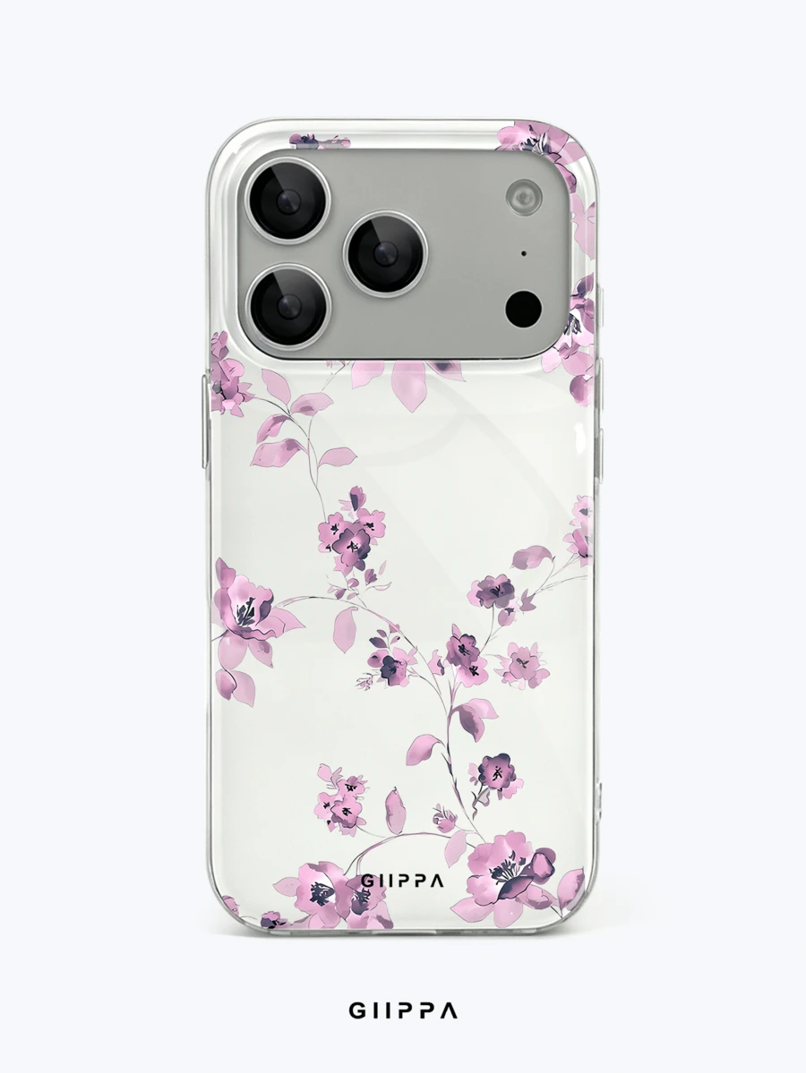 GIIPPA 1件小花卉圖案設計手機殼,適用於Phone 17 Pro Max,相容於Phone 16 Pro Max、15 Pro Max、14 Pro Max,韓系高端時尚趣味手機殼,相容於11/12/13/14/15/16 Pro Max Plus,優雅設計適合男女使用,聖誕節、情人節、復活節、婚禮季和生日送給女友的完美禮物! - 粉色 - 查看 1