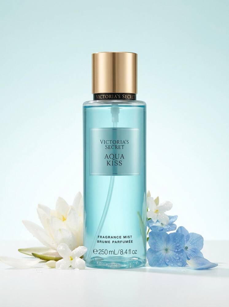 Victoria's Secret Body Mist For Women Aqua Kiss 8.4oz/250ml – Body