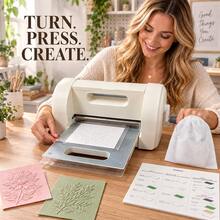 Manual Die Cutting Embossing Machine, 3 Inch (76mm) Hand Crank Manual Tool (Includes Die Plate), Compact And Portable Embossing Machine, Suitable For Scrapbooking, Card Making, Journaling, Invitation Making, DIY Christmas And Halloween Crafts, Perfect For Women's Handmade Gifts - Multicolor - View 11