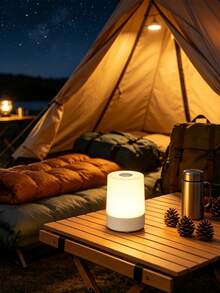 1pc LED Plug-In Night Light Table Lamp, Bedroom Bedside Lamp, Touch Control Night Light For Nursing, Eye-Protection Sleep Light - Multicolor - View 6