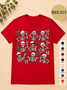 Women T-Shirts - Red - View 2