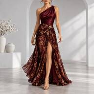 Women's Elegant Boat Neck Short Sleeve Midi Dress, Slim Fit Minimalist Formal Dress For Wedding Guest, Cocktail Party & Special Occasions