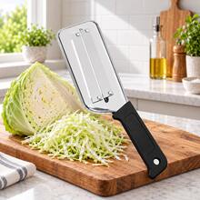 1-2pcs Stainless Steel Double Blade Vegetable Peeler, Wide Kitchen Slicer, Suitable For Cucumber, Carrot, Zucchini And Potato, Black/Red Handle, Handheld Vegetable Preparation Tool - Multicolor - View 10