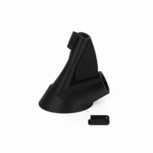 Black Multi-Functional Vacuum Cleaner Adapter, Durable Plastic Universal Cleaning Tool For Car Interior Seats Carpets And Dashboards - View 13