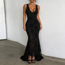 Women Short Dresses - Black - View 2
