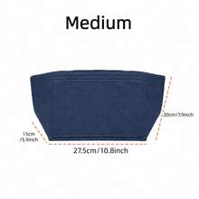 XD Le Tote Bag Organizer - Multi-Pocket Felt Tote Bag Organizer (With Zipper And Cup Holder), Travel Essential, Suitable For Thanksgiving/Valentine's Day Gift - Multicolor - View 10