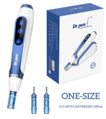 Dr.Pen A11 Microneedling Pen, With 2/8/30 Needles, For Home Use - Blue and White - View 8