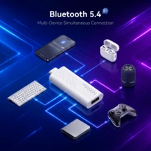 New H96 MAX 3518D Android TV Box RK3528 Chip Android 14.0 4K HD Smart Player 2.4G&5G Dual Band WIFI Bluetooth Voice Remote Control 4K TV BOX - White - View 7