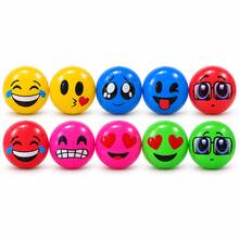 10 Pcs Emoticon Balls For Kids Fun Toy Gift - Multicolor - View 5