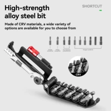 ROCKBROS Bicycle Repair Tool Set, Gift For Boyfriend - Black - View 5