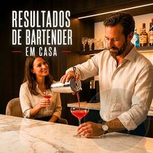 Coador Para Bebida De Inox Coador Para Drinks Coquetel Coador De Gelo - Prata - Visão 6