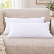 Relleno para cojín decorativo almohada blanda pillow almohadas pillows todocama cojin decorativo 40x70 40x75 40x80 40x90 40x105 40x135 40x150 - Blanco - Ver 23