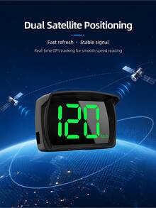 Digital Odometer MPH, Universal Golf Cart Head-Up Display Speedometer, LED Large Font Car Display Accessory, Plug And Play Compatible With Cars, Trucks, Motorcycles, SUVs And All Vehicle Models - A - View 5