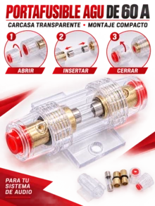 Muzata 10 Gauge Amplifier Wiring Kit, Includes RCA Interconnect Cables And Speaker Wires, Car Subwoofer Amplifier Installation Kit, Vehicle Audio Cables M027 - Multicolor - View 6