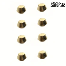 4/10/25Sets Cylindrical Metal Bolt Rivet Studs DIY Bag Feet, Durable Wear-Resistant Bottom Nails For Handbags - Multicolor - View 14