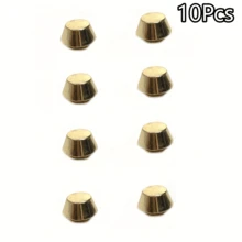 4/10/25Sets Cylindrical Metal Bolt Rivet Studs DIY Bag Feet, Durable Wear-Resistant Bottom Nails For Handbags - Multicolor - View 16