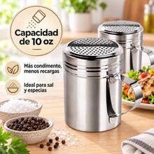 Spice & Pepper Shakers - Silver - View 2