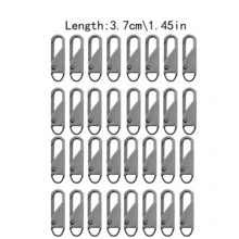 8pcs/1pc Metal Zipper Puller Quick Zipper Repair Kit, Suitable For Backpacks, Suitcases, Down Jackets, Boots, Etc. - Dark Grey - View 11