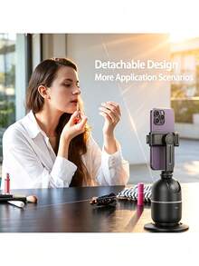 Lenovo H1C Tracking Gimbal, Face Recognition Auto-Tracking, 360° Panoramic Rotation, Gesture Control Shooting, 3-Axis Mechanical Stabilization - View 7