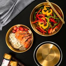 3pcs Stainless Steel Mixing Bowl Set, Includes Kitchen Cooking Basin, Dishwashing Basin, Fruit Bowl, Noodle Bowl, Kitchen Utensils, Baking Tools And Kitchen Accessories - Multicolor - View 6