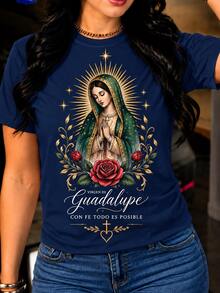 Women T-Shirts - Navy Blue - View 1