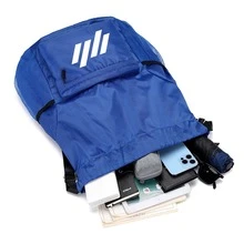 1pc Multi-Color Drawstring Backpack, Basketball Bag, Multi-Function Storage Bag, Swimming, Fitness, Sports, Yoga, Travel, Cycling, Training, Large Capacity, Lightweight, Unisex Student - Sports Backpack - View 7