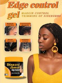 1pc 456g Strong Hold Hair Gel, Suitable For Braids, Twists And Frizzy Hair Styling, Moisturizing Without Clumping, Long-Lasting Hold Without Greasiness - Extra Styling Gel - View 2