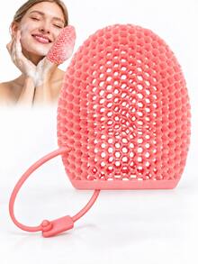 TPU Bath Cleaning Finger Sleeves Honeycomb Design Gentle Dead Skin Removal Deep Exfoliation Quick Lather Fast Drying Bathing Shower Scrubbing Makeup Removal Daily Essential - Multi-color - View 15