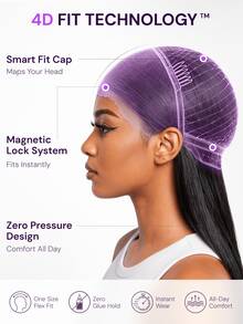 MEGALOOK Double Drawn Silky Straight Bob Wigs Human Hair 13x6 Transparent Lace Wig Natural Black Real Glueless Pre-Cut Bleached Knots Plucked Hairline 100% Human Hair Double Drawn Weft Made Wig 200% Density - SNatural - View 6