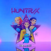 Hasbro KPop Demon Hunters Standee,RUMI,Zoey,Jinu,Bobby,DEPRY, 2D Double-Sided Film Acrylic Stand, Desktop Decor, Car Ornament - A - View 4