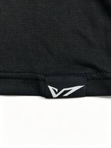 veidoorn Men's Sports & Leisure Long-Sleeved Top, Soft Comfortable T-Shirt For Outdoor Training - Black - View 8