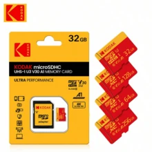 Kodak High-Speed U3 Micro TF Card, Smooth 4K Video Recording, Includes SD Card Adapter, Optional Capacities 32GB/64GB/128GB/256GB, UHS-I, Suitable For Mobile Devices - View 2