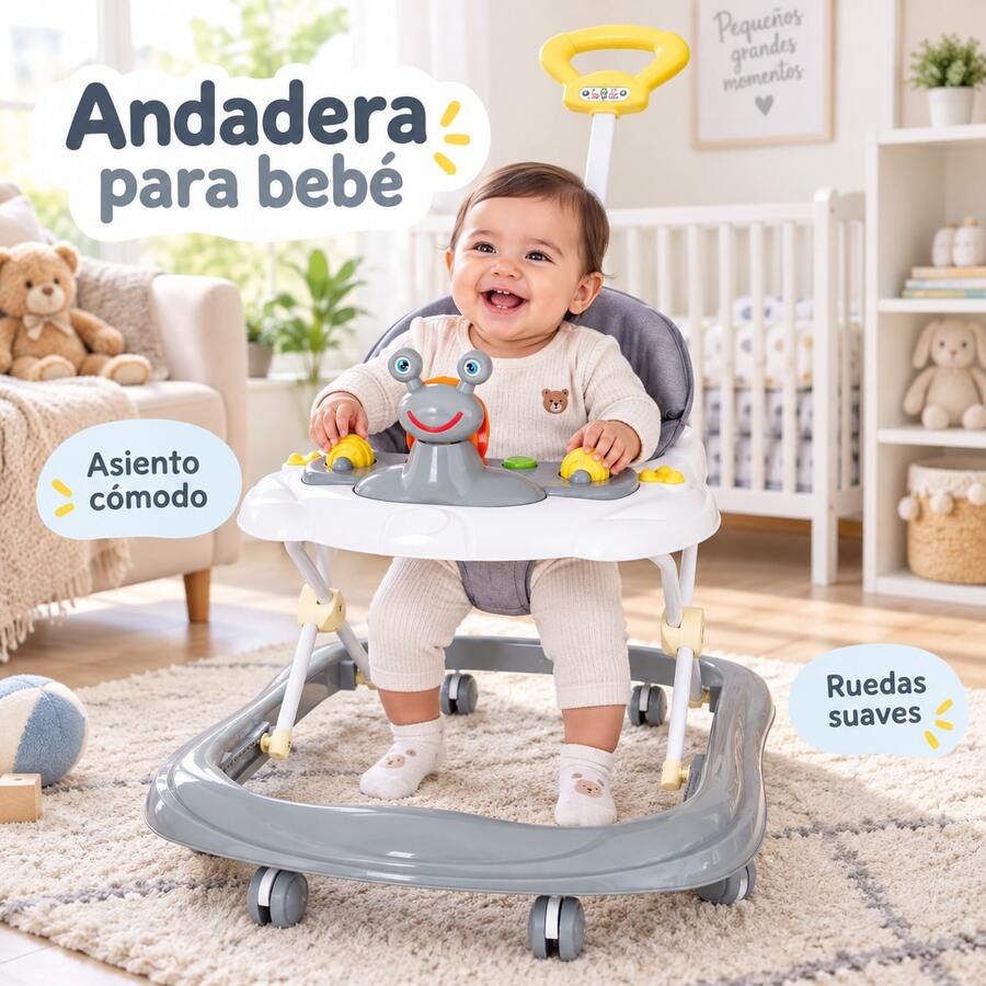 Baby Walkers - Grey - View 1