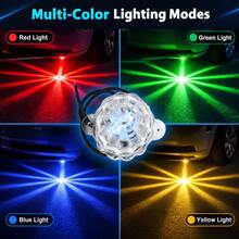 1-4pcs Universal Car LED Underglow Lights, New LED Indicator Lights, Side Marker Lights, Suitable For Motorcycle/Car And Off-Road Lighting, Colorful Ambient Lights, Motorcycle/Car Modification Accessories - A - View 2