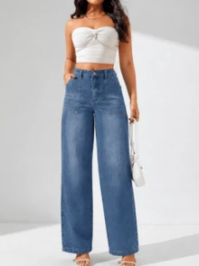 Women Jeans - 2087 Blue - View 4