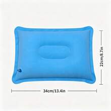 Inflatable Lace Neck Pillow, Portable Travel Neck Pillow + Neck Support Nap Pillow, Lightweight Foldable Travel Pillow, Suitable For Camping - Multi-color - View 11
